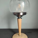 Large vintage Murano glass table lamp