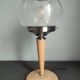 Large vintage Murano glass table lamp