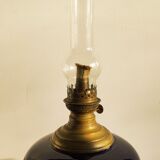 Oil lamp tank in blue of Sévres