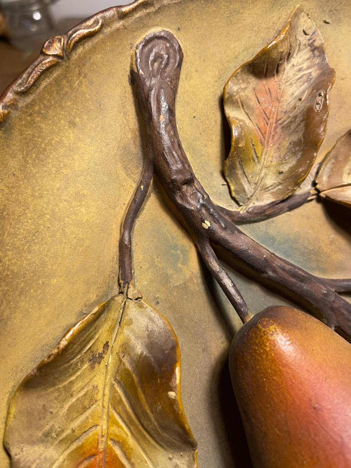 2 wall plates circa 1900