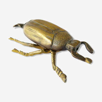 Cendrier vintage zoomorphe scarabée