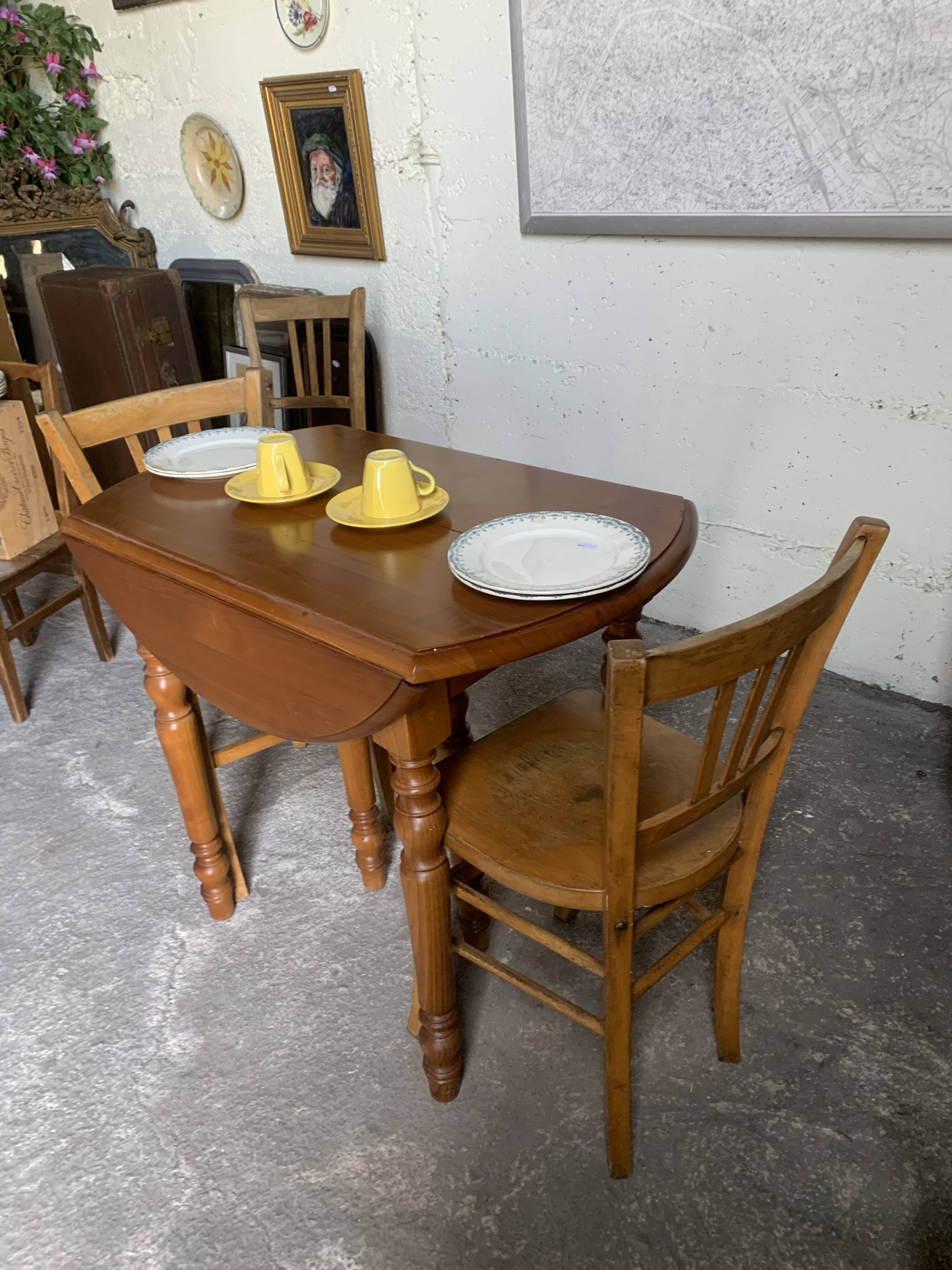 Table ronde 2 à 8 repas
