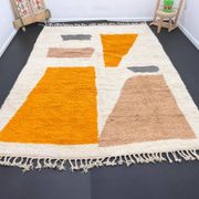 Tapis marocain en laine naturelle 2.5 x 1.5 m