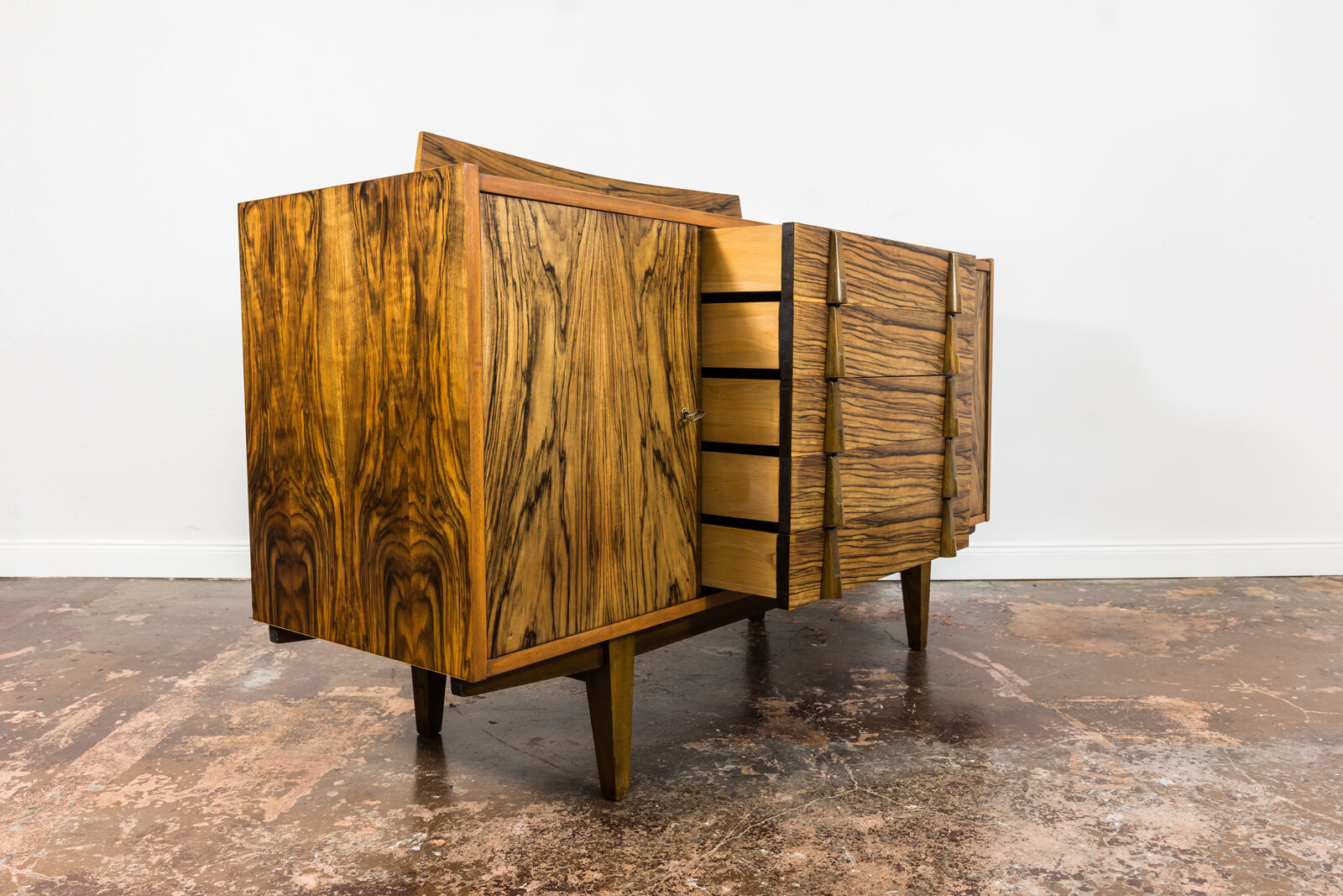 Sideboard by R. T. Hałas, Bydgoskie Fabryki Mebli, 1960's