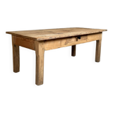 Rustic farmhouse coffee table