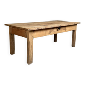 Table basse de ferme rustique