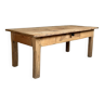 Rustic farmhouse coffee table