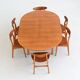 Borge Mogensen model 140 in oak dining table Karl Andersson Denmark 1955
