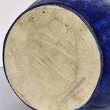 Ceramic Vase Gilbert Métainier (?) Iridescent Blue