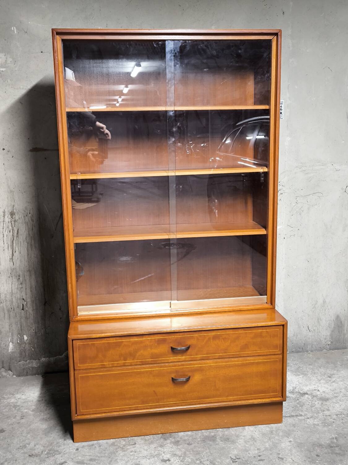 Vintage 1970s Scandinavian bookshelf