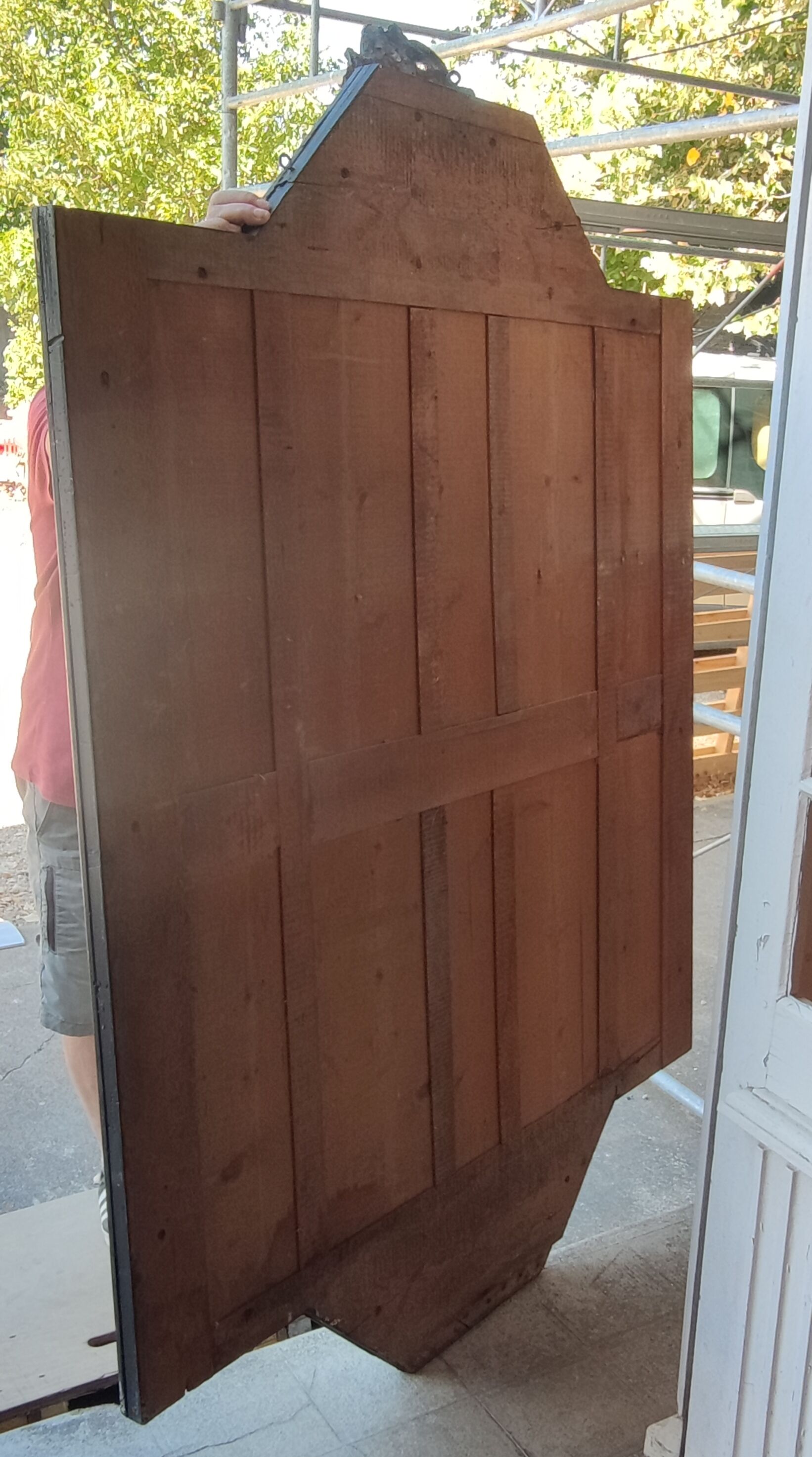 Mirror closed screen 122x176cm