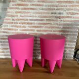 Set of two Bubu Starck stools