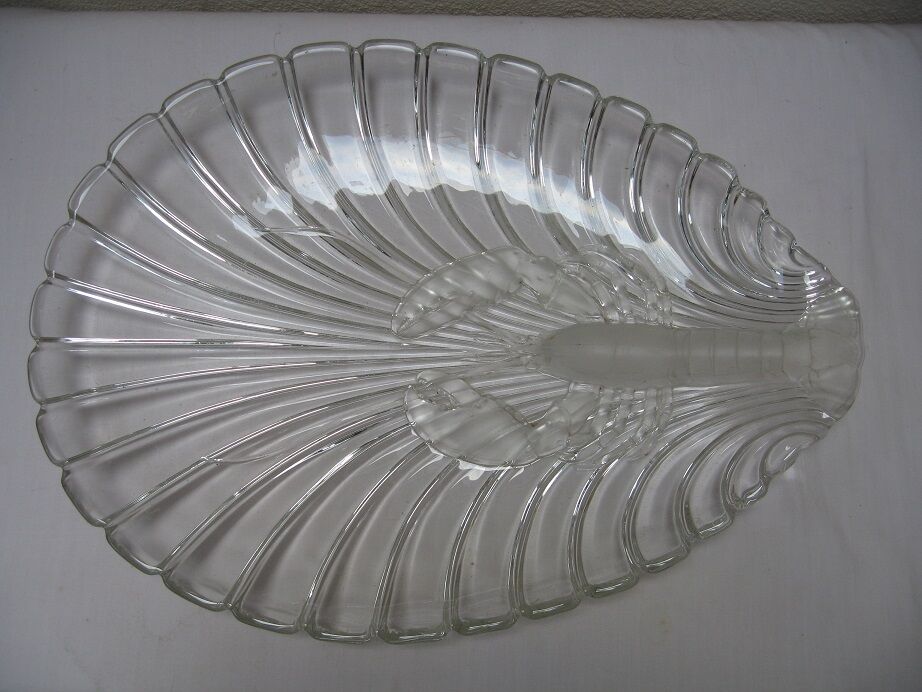 Glass lobster dish