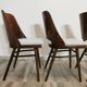 Chaises de salle à manger par Radomir Hoffman pour ton, années 1950, Set de 4