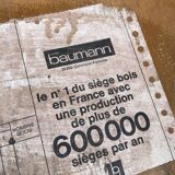 4 chaises bistrot Baumann n° 12
