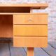 Mid-Century Ash Writing Desk, Czechoslovakia, 1960s