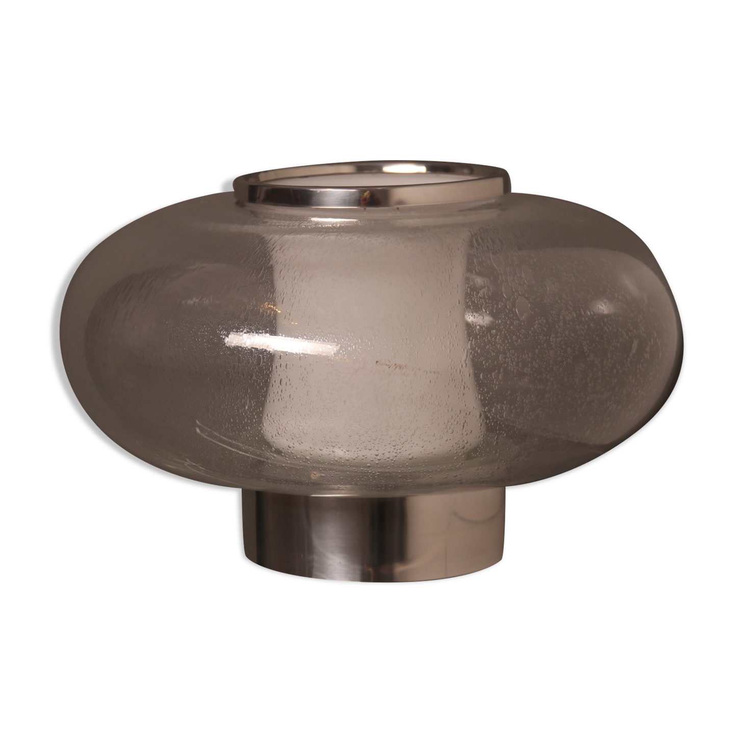 Table lamp in mouth-blown glass  Italy - 1970's