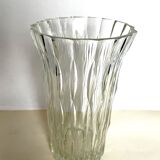 Cup and glass vase
