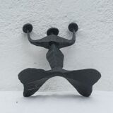 Brutalist candlestick David Palombo