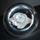 Lalique ring dish bird swan in frosted crystal and signed