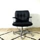 Office Chair In Leatherette On Wheels By Vaghi, Italy, 1960s