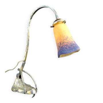 Art Nouveau / Art Deco desk lamp – Muller Frères, France, circa 1910
