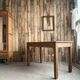 Art Deco table in solid oak (renovated)