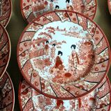12 Japanese plates from the 50s
