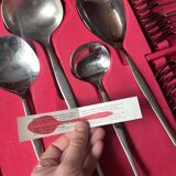 Cutlery set with storage furniture, Gero Zilduro (Netherlands), 100 pieces, stainless steel