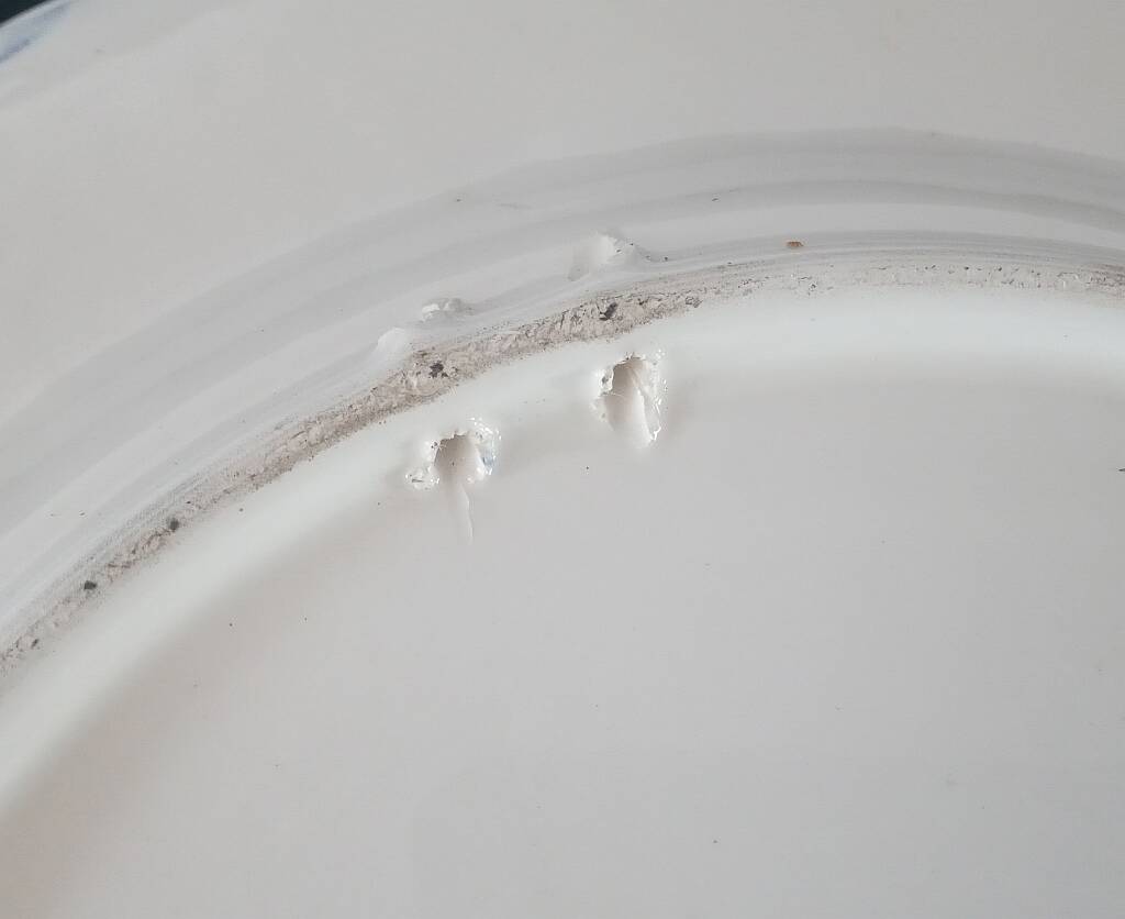 Large Portuguese Ceramic Plate Blue and White