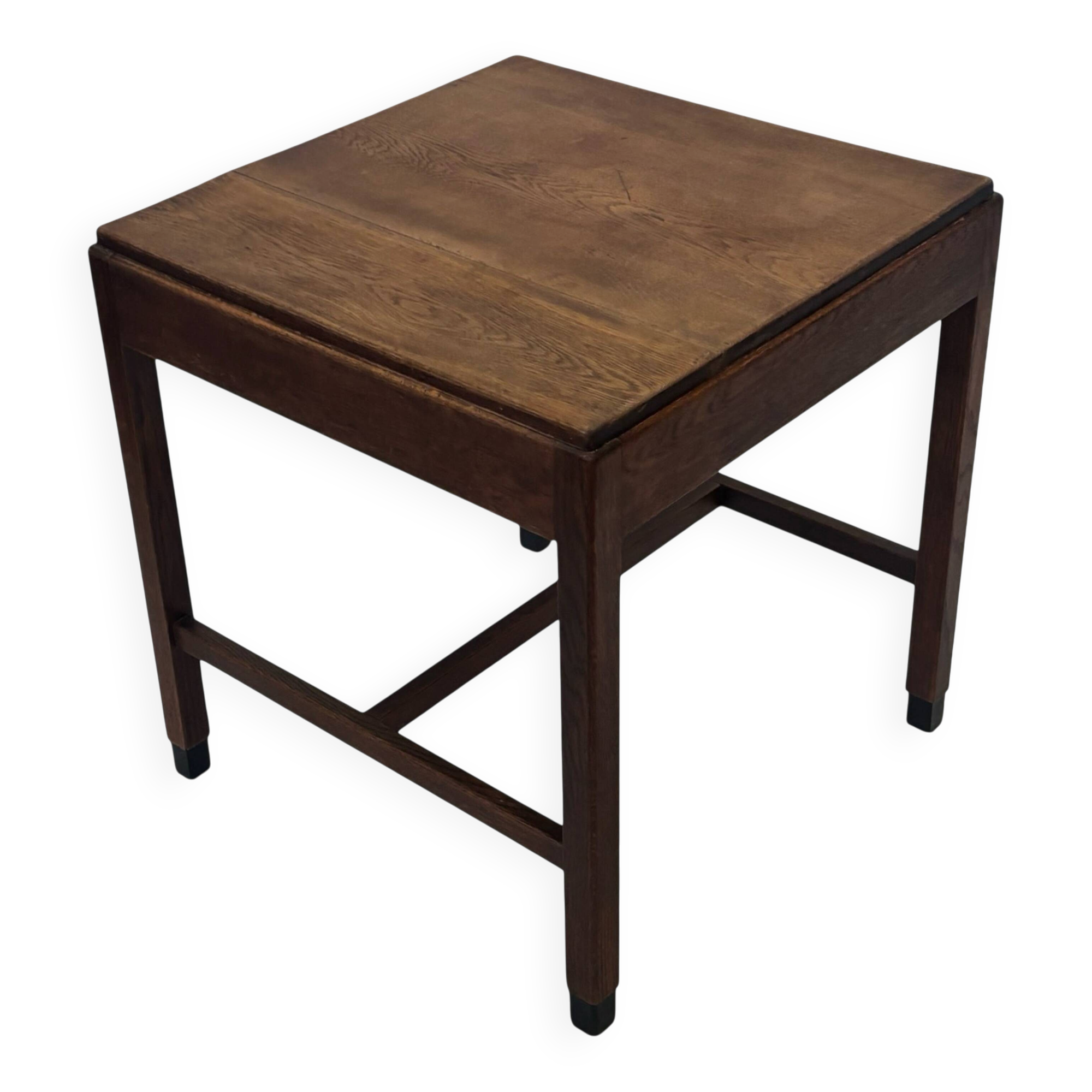 Art Deco Amsterdam School Minimalist Side Table