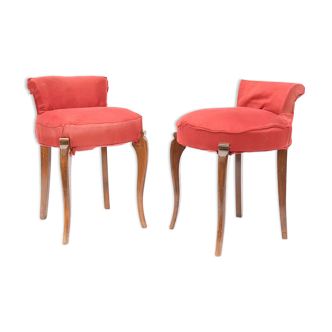 Pair of heating chairs