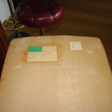 Large vintage teak mirror germany 1960