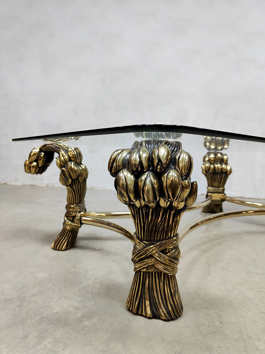 Vintage coffee table 'Hollywood Regency' Willy Daro