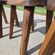 Lot de 3 chaises brutaliste Aranjou style olavi Hanninen
