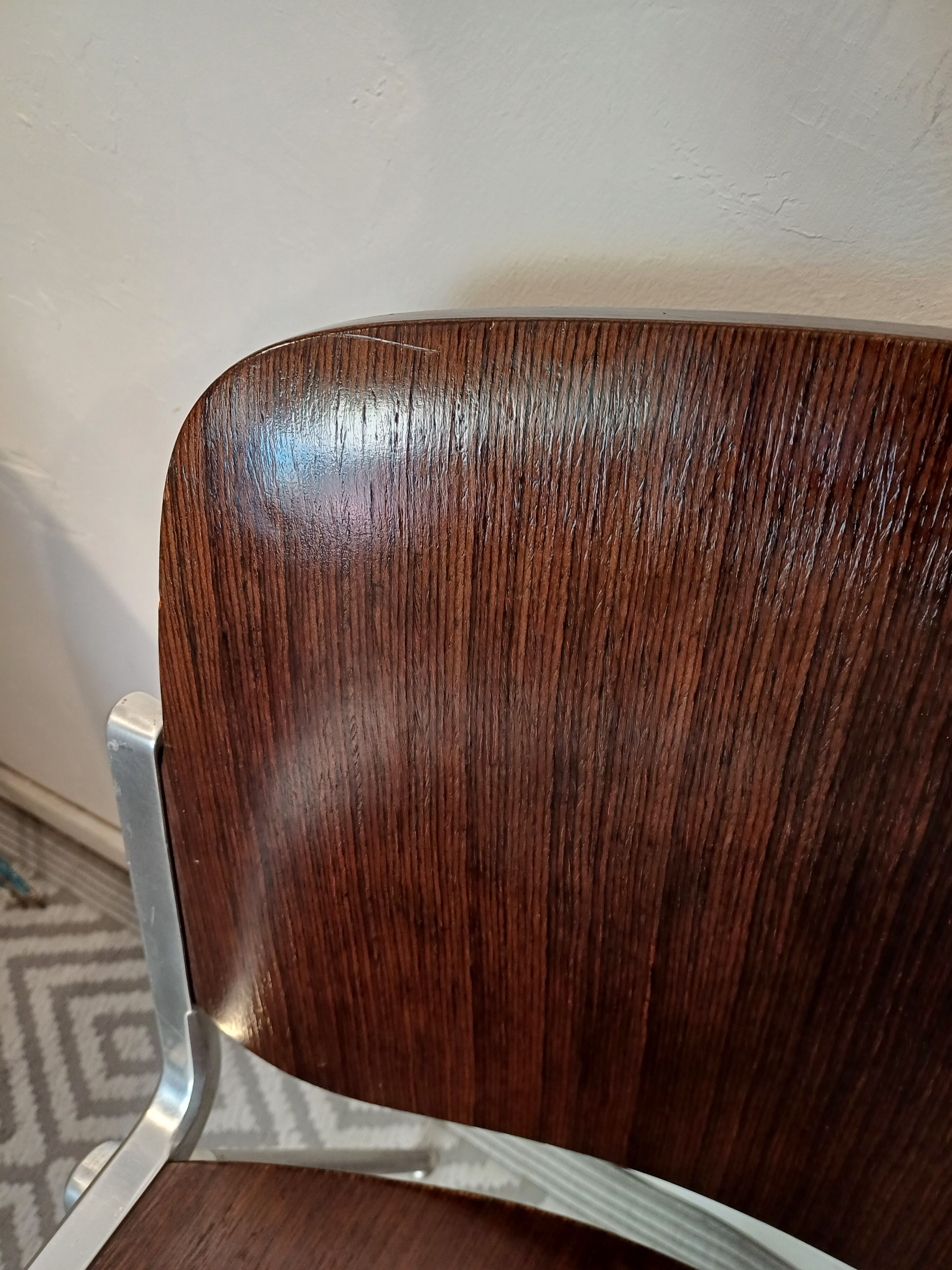 Set of 2 office chairs DSC 106 design Piretti for Castelli, 1965