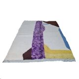 Handmade wool Berber rug 250 x 150 cm