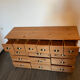 Apothecary drawer cabinet
