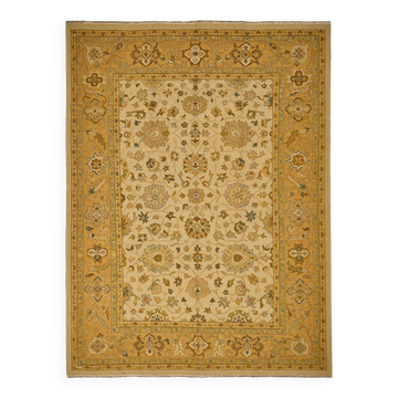 Turkish Handknotted Wool Oushak Rug 262 cm x 350 cm