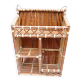 Wall or table bamboo shelf