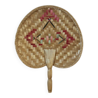 Wicker fan