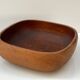 Large vintage teak salad bowl or centrepiece, 1960s design.