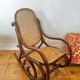 Rocking-chair enfant cannage