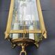 Lanterne quatre verres transparent vintage