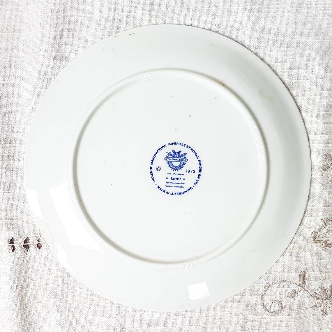 Villeroy -Boch "Izmir" model dessert plate from 1973