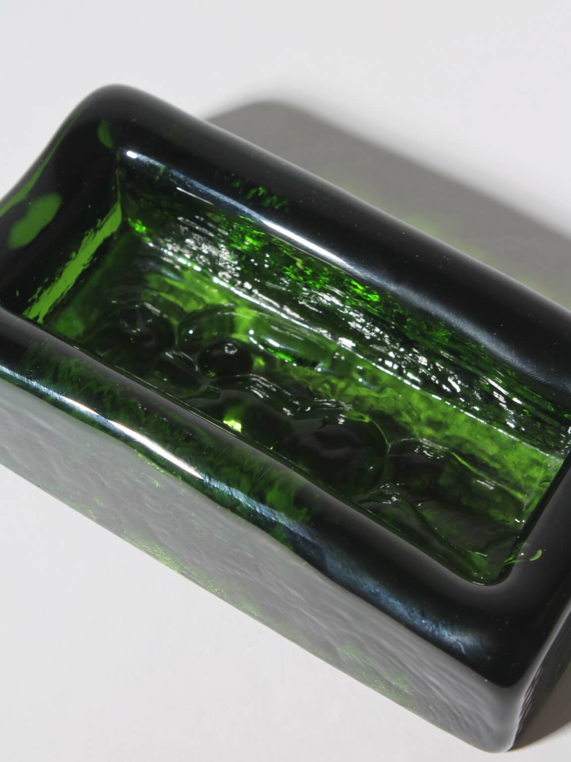 Erik Höglund Nude Female Relief Art Glass Bowl