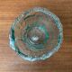 Vintage Scandinavian frosted glass bowl, 1970s
