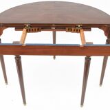 Louis XVI-style half moon table