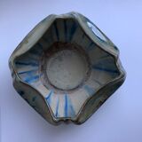 Ceramic tray, ashtray 70s