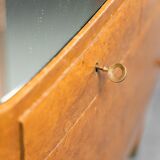 Chest of drawers wooden mirror 40
